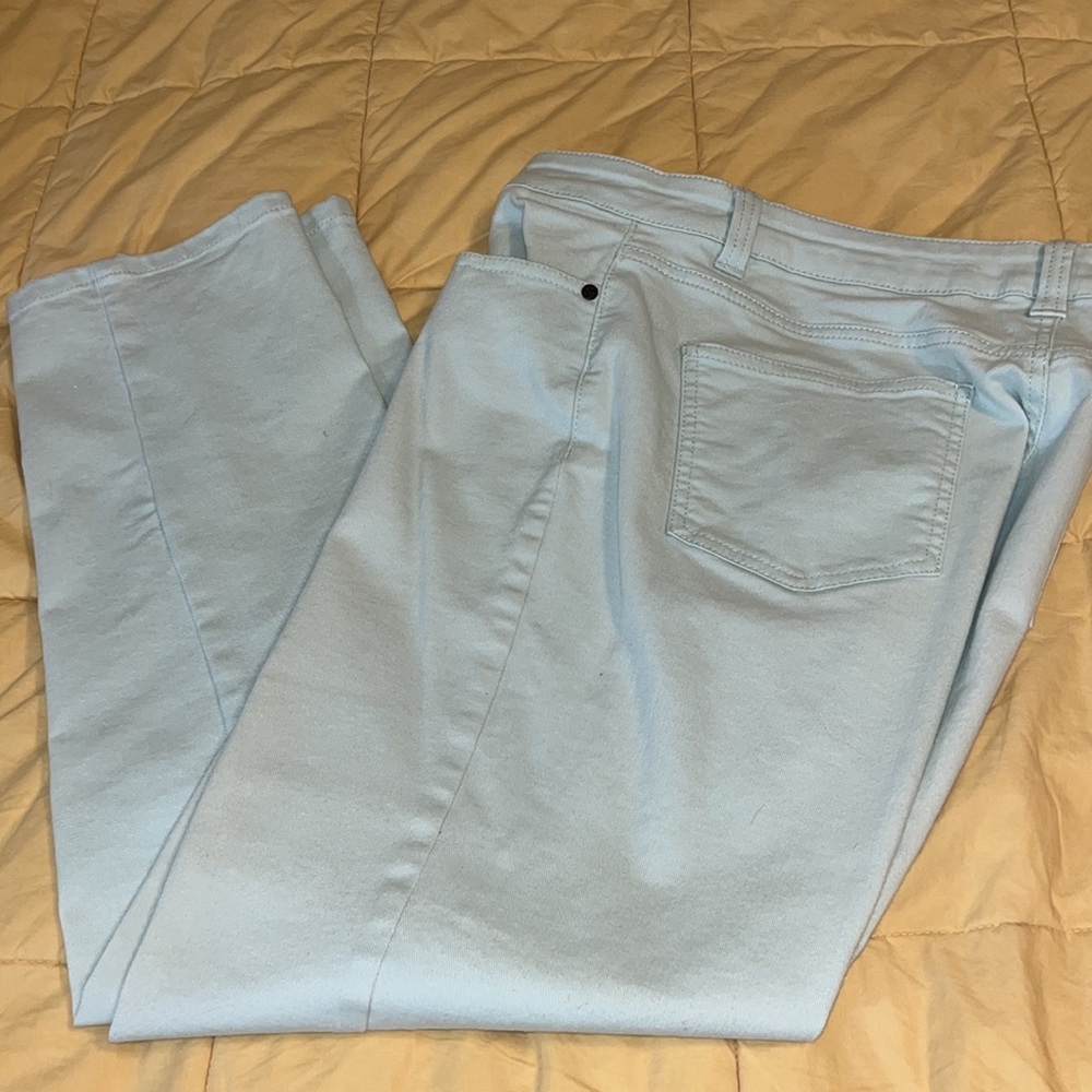 Powder blue jeans 12